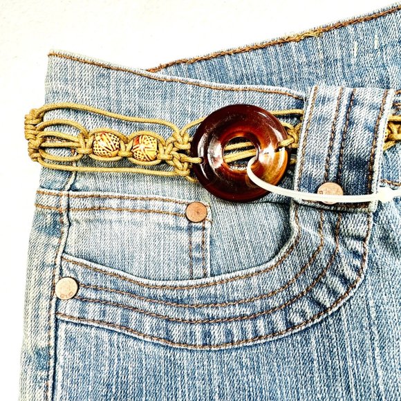 Vintage GLO Capri Jeans w/Cuff - One Flaw - NOS - Picture 4 of 12